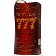 Вино Портвейн 777 красное 14,5% 1л mini slide 2