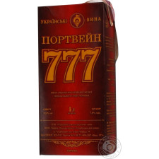 Вино Портвейн 777 красное 14,5% 1л mini slide 4