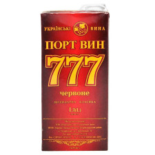 Вино Портвейн 777 красное 14,5% 1л mini slide 6