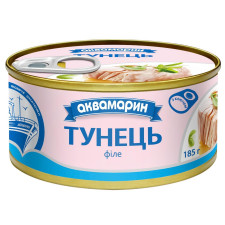 Тунець Аквамарин шматочками у власному соку 185г mini slide 2
