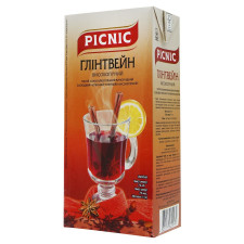 Напій винний Пікнік Глінтвейн високогірний виноградний червоний 6,5% 1л mini slide 3