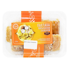 Пахлава Baklawa King пальчиковая с кокосом 170г mini slide 2