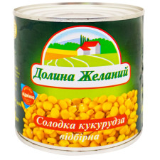 Кукурудза Долина Желаний солодка відбірна 425мл mini slide 1