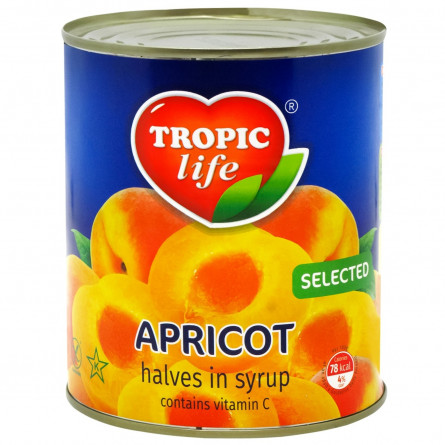 Абрикос Tropic life половинками в сиропі 850мл slide 2