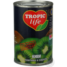 Ківі Tropic Life скибочки в сиропі 425г mini slide 2