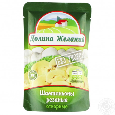 Гриби Долина Бажань Печериці різані 200г slide 1