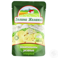 Гриби Долина Бажань Печериці різані 200г mini slide 1