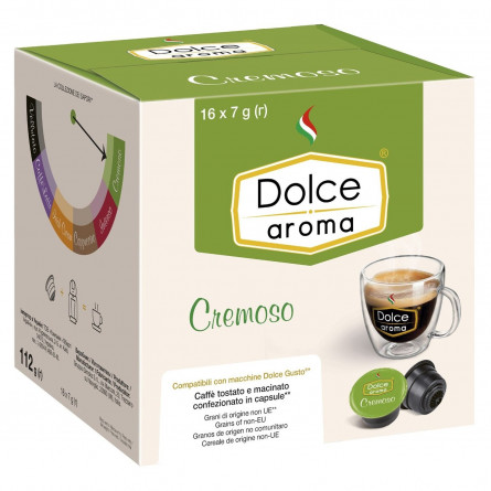 Кава Dolce Aroma Cremoso Latte капсула 16шт slide 2