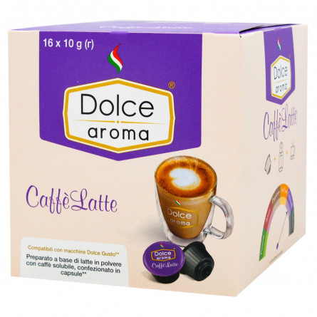 Кава Dolce Aroma Caffe Latte капсула 16шт slide 1