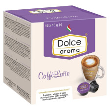 Кава Dolce Aroma Caffe Latte капсула 16шт mini slide 2