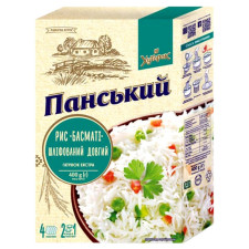 Рис Хуторок Панський Басматі 400г mini slide 1