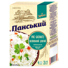 Рис Хуторок Панський Басматі 400г mini slide 2