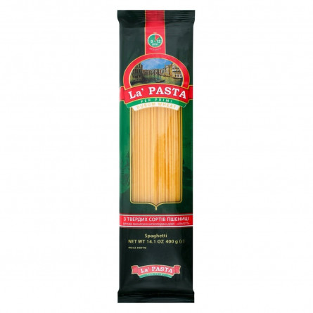Макаронные изделия La Pasta Per Primi спагетти 400г slide 2