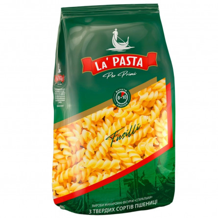 Макаронні вироби La Pasta Per Primi спіральки 400г slide 1