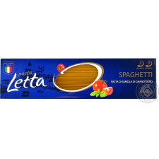Макарони Pasta Letta спагетті 450г mini slide 1