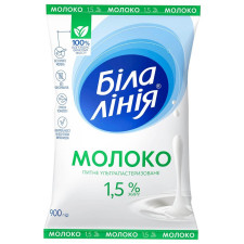 Молоко Біла лінія ультрапастеризоване 1,5% 900г mini slide 2
