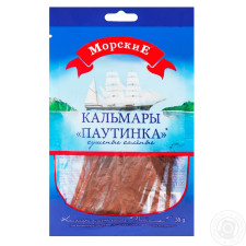 Кальмари Морські павутинка солені сушені 30г mini slide 1