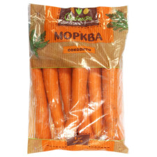 Морква мита Овочиста упаковка 1кг mini slide 1