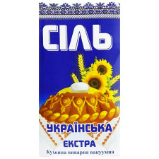 Сіль Слов’янська Екстра кухонна виварна 1кг mini slide 1