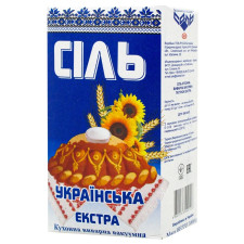 Сіль Слов’янська Екстра кухонна виварна 1кг mini slide 2