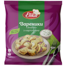 Вареники Еліка Знатні з картоплею 1кг mini slide 1