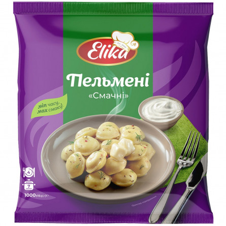 Пельмені Еліка Смачні 1кг slide 1