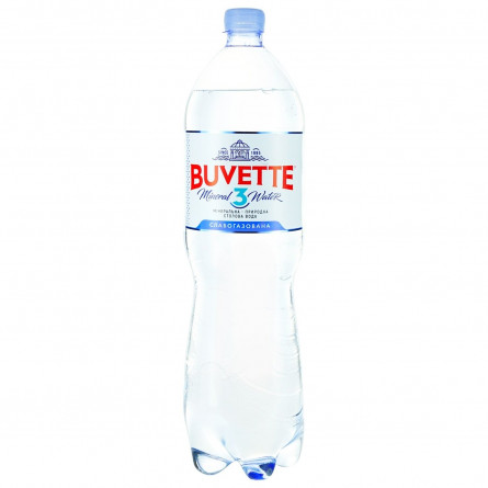 Вода Buvette Vital мінеральна слабогазована 1,5л slide 1