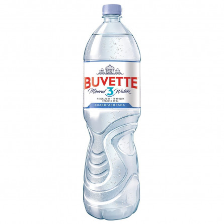 Вода Buvette Vital мінеральна слабогазована 1,5л slide 2