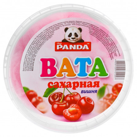 Цукрова вата Big Panda зі смаком вишні 30г slide 1
