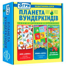 Гра настільна Київська Фабрика Іграшок Планета знайомств 3в1 mini slide 5