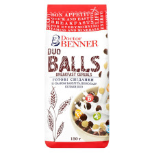 Завтраки готовые Dr.Benner Duo Balls 150г mini slide 1