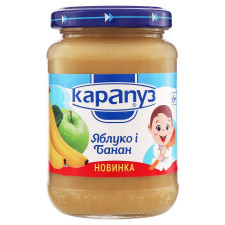 Пюре Карапуз яблуко та банан 200г mini slide 1