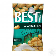 Арахіс Best nuts з печі смажений солоний 80г mini slide 1