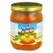 Икра кабачковая Хуторок 500г mini slide 1