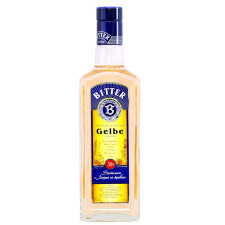 Настоянка Bitter Gelbe Лікерна на травах 38% 0,5л mini slide 1