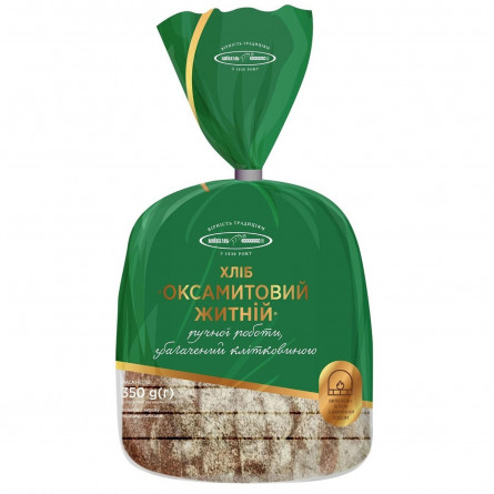 Хліб Київхліб Оксамитовий житній половина нарізаний 350г slide 3
