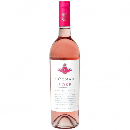 Вино Cotnar Rose рожеве напівсолодке 0,75л slide 2