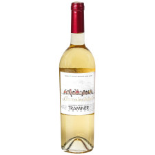 Вино Gorobchiki Traminer Cotnar біле напівсолодке 12% 0,75л mini slide 2