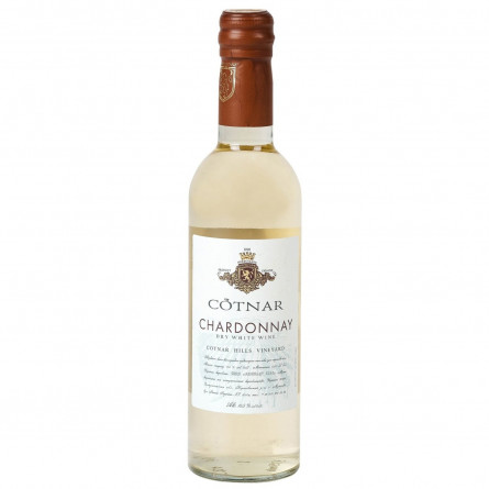 Вино Cotnar Chardonnay белое сухое 11% 0,375л slide 1
