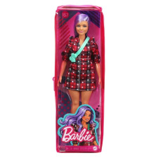 Лялька Barbie у клітчастій сукні mini slide 1