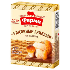 Сыр плавленный Ферма с лесными грибами 55% 90г mini slide 3