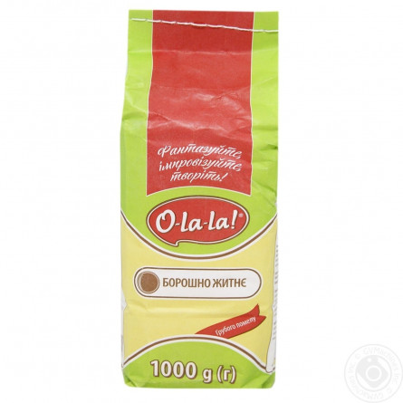 Борошно O-La-la житнє 1кг slide 1