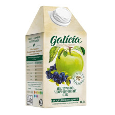 Сік Galicia яблучно-чорничний 0,5л mini slide 1