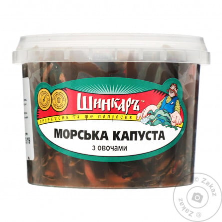 Морська капуста Шинкар з овочами 300г slide 1