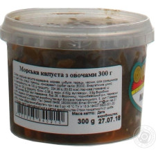 Морська капуста Шинкар з овочами 300г mini slide 2