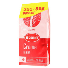Кофе Gemini Crema Grains натуральный жареный в зернах 250г mini slide 3