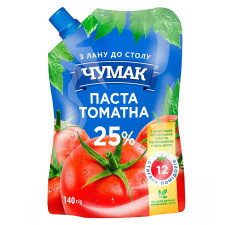 Паста томатна Чумак 25% 140г mini slide 1