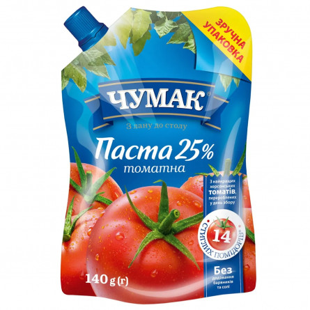 Паста томатна Чумак 25% 140г slide 2