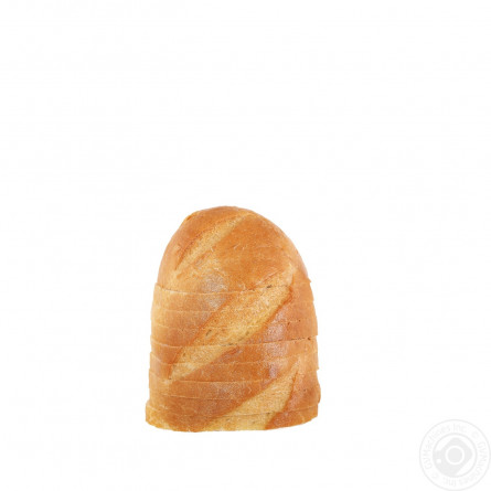 Батон Цар Хліб Нива нарізаний в упаковці половинка 250г slide 2