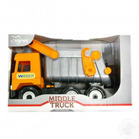 Іграшка Tigres Middle Truck самоскид slide 1